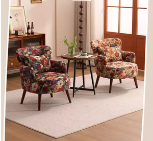 HANYEE Mid-Accent Sofa Sessel – Hersteller von Einzelsofas aus Stoff für das Wohnzimmer – Einzelsofa-Sessel OEM und ODM - Product Image 1