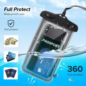 IPX68 étui de natation housse de téléphone étanche pour iPhone 16 Pro Max 17 14 Plsu sous-marin téléphone portable sac sec PVC pour la pêche à la plage - Product Image 2