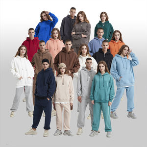 Otoño e Invierno para Hombres Nuevo 18 color 360g polar con felpa y Sudadera con capucha gruesa Sudadera con capucha de color sólido - Product Image 1