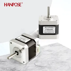 HANPOSE doğrudan satın alma fiyatı 40N.CM 1.5A 2 fazlı 17HS4401 3d yazıcı motoru için 1.8 derece nema17 step motor