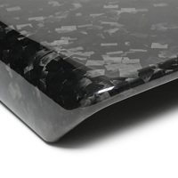 Vantwo – Cache-bras en fibre de carbone forgée à coller, finition brillante/mate, garniture intérieure pour Tesla Model Y Juniper 2025+ et Model 3 2024+