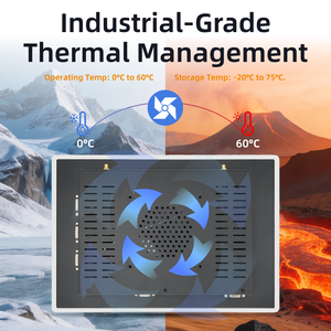 PC Industrial Semientrerrubio de Última Generación, Computadora Industrial con Pantalla Táctil Android/Windows, 12V CC, para Adquisición de Datos - Product Image 5