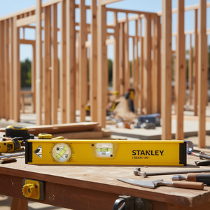 Nivelador Stanley I-Beam de 180 Pulgadas con Burbuja Ajustable - Product Image 3