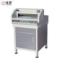 Guillotina Cortadora de Papel para Oficina DC-8450 VG con Control Digital de Alta Calidad