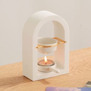Brûleur d'arômes créatif en métal pour bougies, encens, huiles essentielles et cire fondue, décoration d'intérieur - Product Image 2