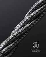 Anker Câble USB C 100W 10ft Câble USB C vers USB C 2.0 Câble de charge Type-C Charge rapide pour iPhone 15/15Pro/15Plus/15ProMax