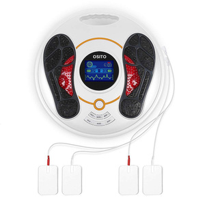 Masseur électrique pour les jambes EMS TENS, stimulateur de la circulation sanguine des pieds, pour les chevilles enflées, fasciite plantaire, massage des pieds, bain de pieds - Product Image 1
