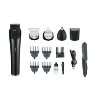 Tondeuse à cheveux électrique sans fil professionnelle avec lame réglable, recharge USB, batterie au lithium, étanche IPX7, pour le soin de la barbe