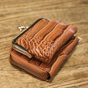 All'ingrosso nuove donne 2 in 1 set borsa pu porta carte di credito con cerniera in pelle <span class=keywords><strong>portafoglio</strong></span> corto con tasca <span class=keywords><strong>portamonete</strong></span> - Product Image 5