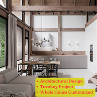 Service clé en main de design d'intérieur : Solution complète de rénovation de maison avec rendu 3D et approvisionnement en matériaux