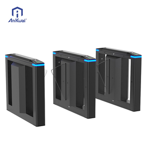 Barriera di Sicurezza Automatica a Doppio Motore, Sistema di Controllo Accessi con Tornello, Cancello Veloce per Stazioni della Metropolitana - Product Image 1