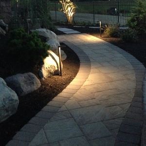 Éclairage paysager extérieur étanche en laiton à angle droit 12V basse tension MR11, lumière de jardin, lumière de chemin, lumière de pelouse - Product Image 5