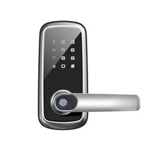 Cerradura de estacionamiento automática para puerta de bebé, manija de <span class=keywords><strong>bicicleta</strong></span> eléctrica inteligente biométrica de aleación de Zinc, portátil - Product Image 5