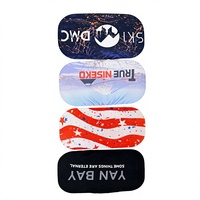 Housse de protection pour casque de ski, accessoire de protection pour la tête, imprimé drapeau américain, pour les sports de neige