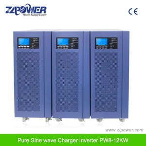Chargeur à onde sinusoïdale pure basse fréquence 8000 Watts 8KW 48V 72V 92V 8KW Tout-en-un Hybride hors réseau - Product Image 1