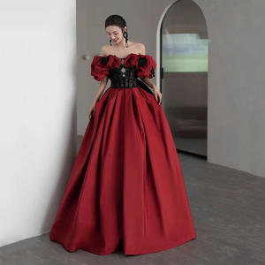 Elegante Quinceanera-Kleider mit Schleife, schulterfrei, Cut-Out-Abendkleider, Prinzessinnenkleider, Vestido für den Abschlussball, Übergröße, individuell anpassbar - Product Image 6
