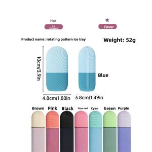 Wholesale Silicone Ice Roller for Face Eyes De-puffing Reusable Facial Ice <b>Cube</b> Mold Skin Care Massager Cold Therapy Tool - Product Image 2