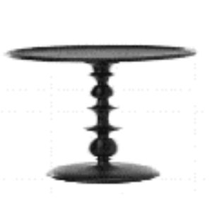 Mesa auxiliar de madera moderna y sencilla para sala de estar 37798-069 - Product Image 1