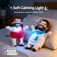 Peluche Jésus Lucky Toys pour Enfants et Amis – Doudou Apaisant Jésus – Poupée en Peluche pour l'Église, l'École du Dimanche, Cadeaux Religieux de Noël