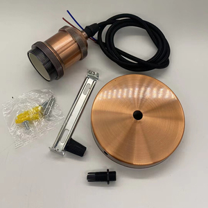 Retro E27 Mặt Dây Chuyền Đèn Chủ 250V Ổ Cắm Vít Phong Cách Bền PVC Hoặc Vải Cho Kim Loại Trần Phong Cách Đèn Cơ Sở & Chủ Sở Hữu - Product Image 1