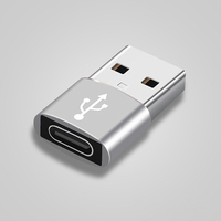 Adaptador portátil Usb 3,1 tipo C a Usb 3,0, adaptador macho a hembra, dispositivos Usb tipo c, teléfono móvil de Metal, tableta, ordenador portátil, PC