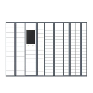 Yu Zhengguan Smart Parcel <b>Locker</b> 4x6 600x375 Metal <b>Cabinet</b> For Community Supermarket Employee Use - Product Image 3
