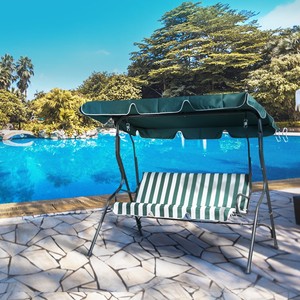 Modern Outdoor Patio Furniture <strong>Garden</strong> <strong>Swing</strong> Sets Beach Metal Wrought Iron <strong>Swings</strong> 3 Seater <strong>Bench</strong> <strong>Swing</strong> Cushion Waterproof - Product Image 5