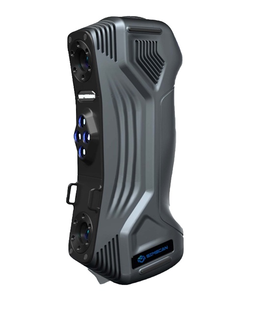 SCANTECH Handheld 3D Laser Scanner Portable Eye-Safe USB Interface Made China Narrow Area Scanning A4 Paper Size 0.020mm