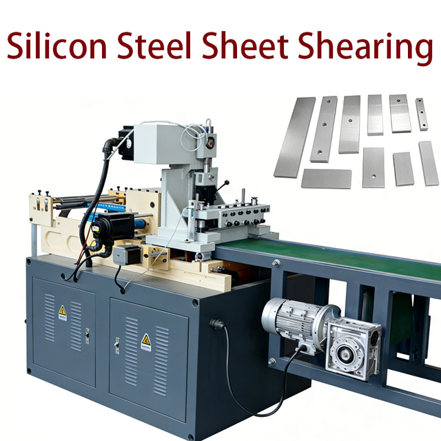 PLC Control Silicon Steel Cross Cutting Machine for Electrical Engineering Industry