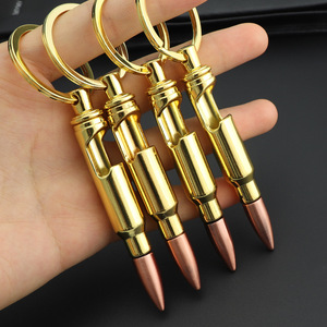 Logo personnalisé Bar Tool Gold .<span class=keywords><strong>308</strong></span> Cal Bullet Shape Décapsuleur Bière Soda Porte-clés Porte-clés - Product Image 2