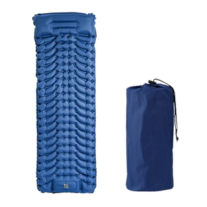 Matelas pneumatique auto-gonflant léger avec oreiller intégré, logo personnalisé, pliable, pour pique-nique, <span class=keywords><strong>camping</strong></span>, randonnée, pour <span class=keywords><strong>2</strong></span> <span class=keywords><strong>personnes</strong></span> - Product Image 1