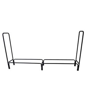 Support de rangement pour bûches en acier avec logo personnalisé moderne, finition peinte en poudre pour une utilisation en extérieur - Product Image 6