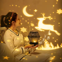 Projecteur d'étoiles Youkela pour chambre à coucher, projecteur de ciel étoilé pour chambre d'hôtel, lampe de projection LED à luminosité réglable pour chambre à coucher