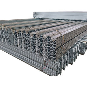 AASHTO ASTM M180 prezzo di fabbricazione di alta qualità veicolo autostradale <span class=keywords><strong>Anti</strong></span> collisione di sicurezza stradale W fascio guardrail barriere di traffico - Product Image 2