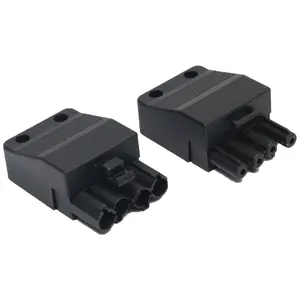 TOP HENGDA Quick Wire Connectors 4 Poles Plug and Socket Connector CD-100/4FP/4MP