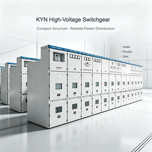 Appareillage de distribution électrique haute tension série KYN, entièrement isolé IP4X, personnalisé, homologué ISO CE, 28KV 40.5KV, haute sécurité - Product Image 5