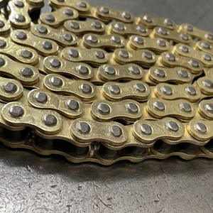 Chaîne de moto haute performance 428H 116L, chaîne de moto robuste à 4 côtés pour VTT, quad, mini moto, moto tout-terrain - Product Image 4
