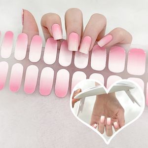 Autocollant 3D semi-durci pour ongles en gel avec lampe UV, couverture complète française, autocollants et décalcomanies pour nail art - Product Image 1