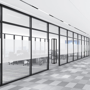 Hiện Đại Modular Văn Phòng Phân Vùng Tường Kính Hệ Thống Cách Âm Di Chuyển Divider Phòng Tủ Cho Bệnh Viện Phòng Khách Sử Dụng - Product Image 2