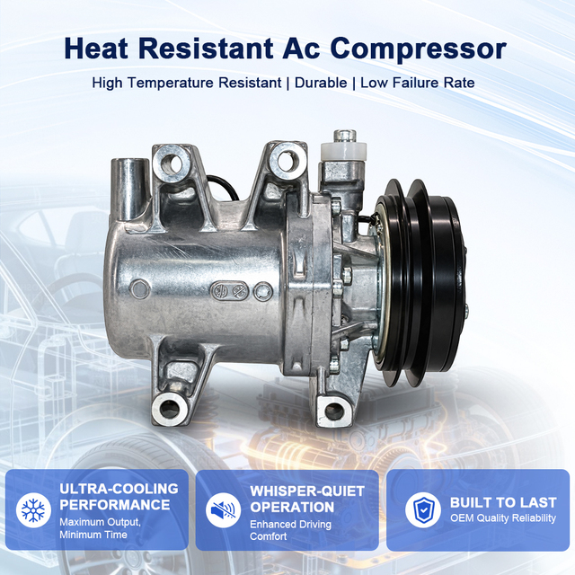 OEM Grade AC Compressor 926008E900 8980839230 for Isuzu 3.0 2.5 Durable Air Conditioning Compressor for Aftermarket Supply