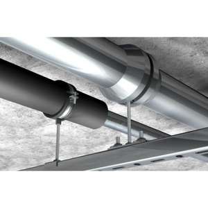 FISCHER - 505902 Collier de serrage de réfrigération avec mousse PUR KFT - EAN 4048962070811 ELEMENTS POUR FIXER DES PINCES EN METAL - Product Image 2