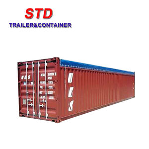 Сертификат <span class=keywords><strong>CSC</strong></span> 40 Ft открытый верхний грузовой контейнер с брезентом - Product Image 2