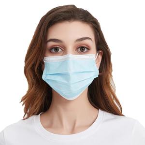 Masker Respirator tiga lapisan tidak ditenun, masker pelindung debu bernapas Untuk dewasa - Product Image 1