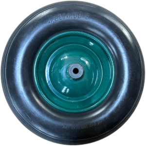 Rueda Giratoria Plana Neumática de Poliuretano Sólido 4.80/4.00-8PU, Ancho de 3.2 Pulgadas, Garantía de 3 Años - Product Image 1