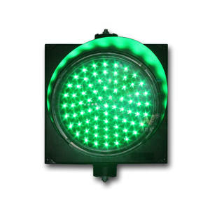 Feux de circulation à LED clignotants modernes en matériau PC, 300 mm, disponibles en rouge, jaune, vert, bleu et blanc - Product Image 6