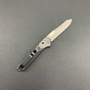 Couteau pliant de chasse BM 940 Osborne, acier 8cr18Mov, manche en fibre de carbone, qualité industrielle, lame à pointe tombante non interchangeable, Guangdong - Product Image 3