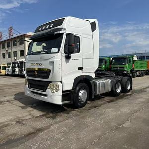 Camions lourds, tracteurs, camions-bennes Howo T7h d'<span class=keywords><strong>occasion</strong></span>, 6x4 diesel, tête de tracteur - Product Image 1