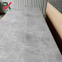 Panneau MDF mélaminé série Darx Glossy Stone, imitation pierre OEM, 12 mm, 15 mm, 18 mm pour décoration intérieure