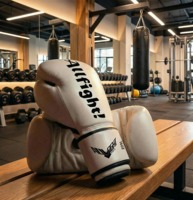 Gants de boxe durables et confortables en cuir PU de haute qualité pour l'entraînement et le combat – Vente en gros directe usine Chine