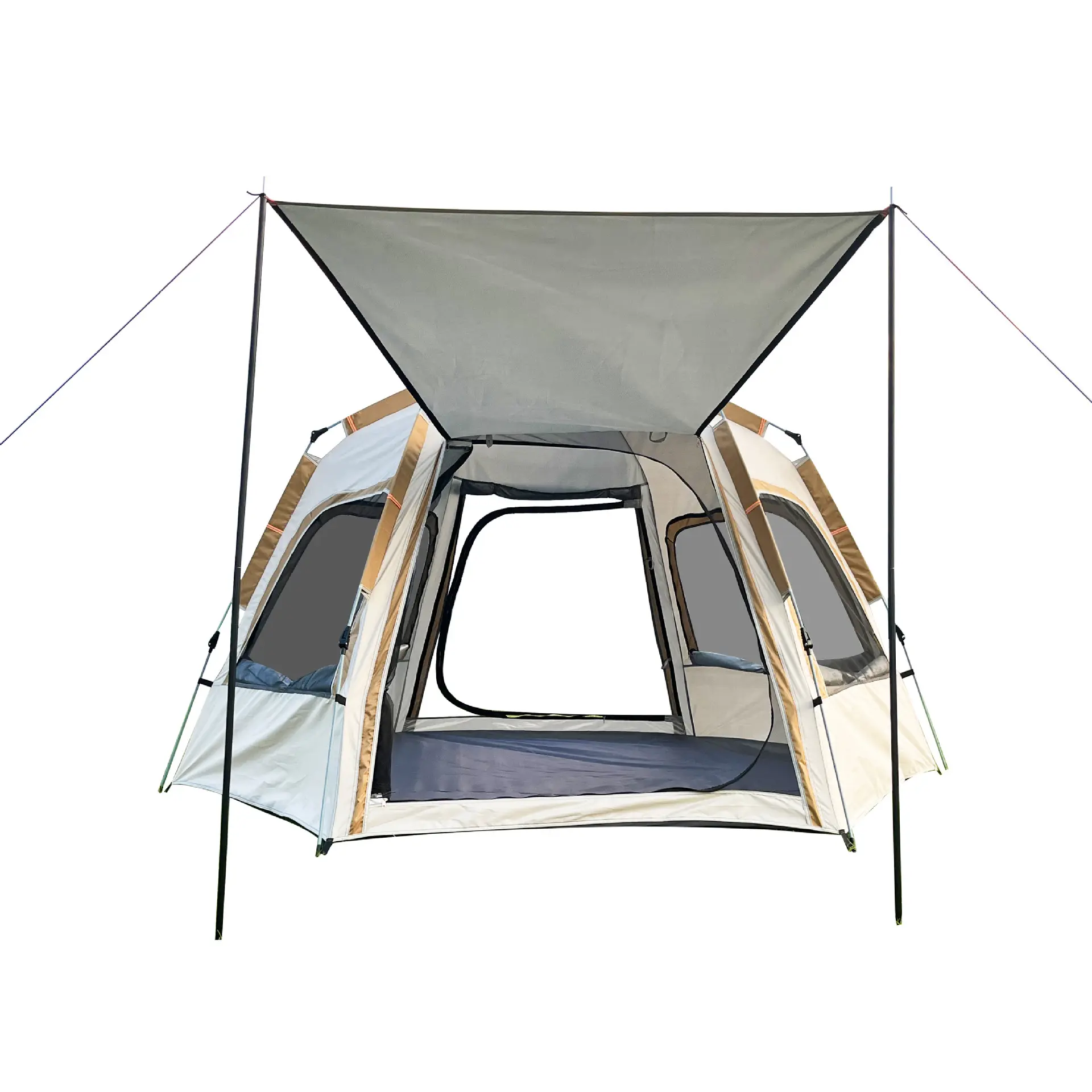2023 sıcak satış su geçirmez rüzgar açık çadır kolay kurmak için kamp Dome çadır taşınabilir sırt çantasıyla çadır açık kamp